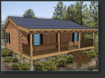 Oak Cabin Kits