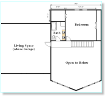 2nd Floor 2800 sq ft Chalet Kit