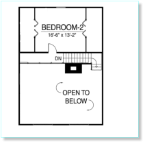 2800 sq ft Chalet - 2nd floor option