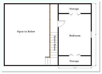 Two bedroom Chalet- 2nd Floor