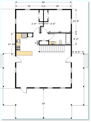 1st Floor Plan